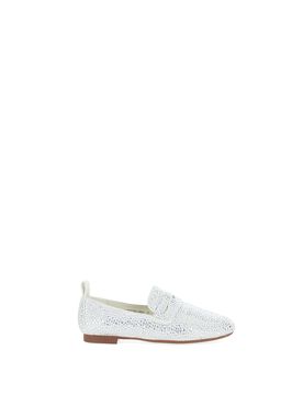 Mocassini con strass BIANCO 37