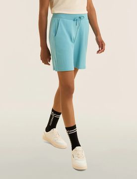 SHORT CORTI CON PICCOLO LOGO IN GLITTER XL