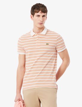 POLO IN PETIT PIQUÉ A RIGHE 5