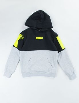 FELPA CON CAPPUCCIO CHIUSO BASIC SUPER RAGAZZO