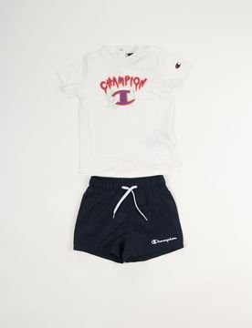 COMPLETINO T-SHIRT+SHORT BACK TO THE BEACH BIMBO 80