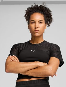 PUMA T-SHIRT LACE CROP