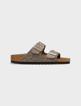 CIABATTA ARIZONA LEOPARD 2 FIBBIE