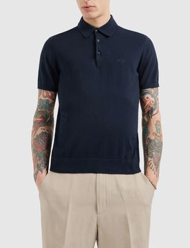 POLO A MANICA CORTA CON LOGO RICAMATO XXL