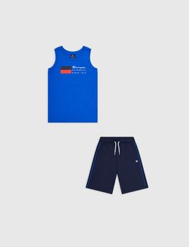 COMPLETINO SMANICATA +SHORTS BACK TO THE BEACH RAGAZZO M