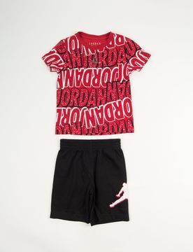COMPLETO T-SHIRT + SHORT JORDAN PLAY BAMBINO