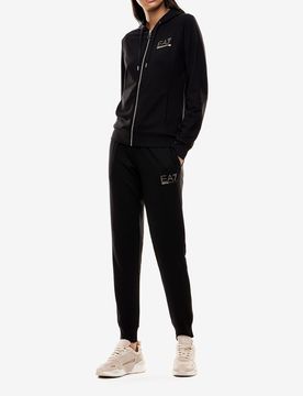 EA7 TUTA SLIM GOLD CON CAPPUCCIO XL