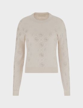 GUESS MAGLIONE CON STRASS 4G M