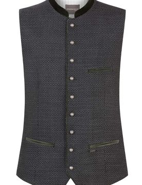 Trachtenweste Gregorio (anthra, Gr. 62) von Classics für Herren, Oberteile, 100% Polyester