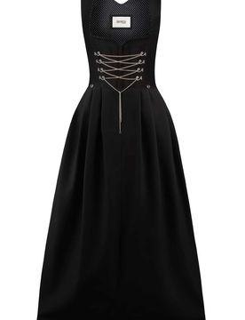 Dirndl Amber (schwarz, Gr. 38) von Gastrotex für Damen, 100% Polyester