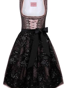 Dirndl Finja (altrosa, Gr. 38) von Wiesnwuid für Damen, 100% Polyester