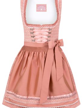 Dirndl Lilly (apricot, Gr. 36) von Wiesnwuid für Damen, 100% Baumwolle