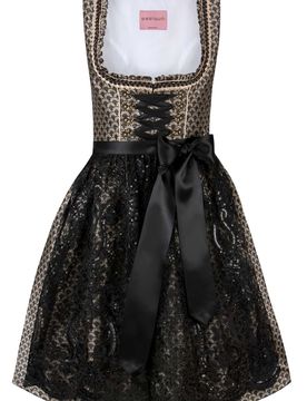 Dirndl Melissa (shadow, Gr. 48) von Wiesnwuid für Damen, 100% Polyester