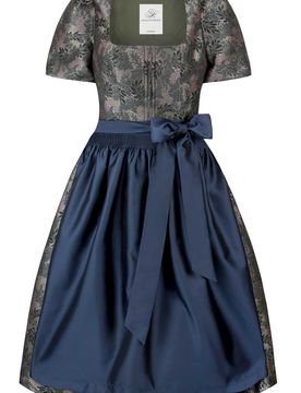 Dirndl Pearl (moosgrün, Gr. 46) von Heimatgwand für Damen, 100% Polyester