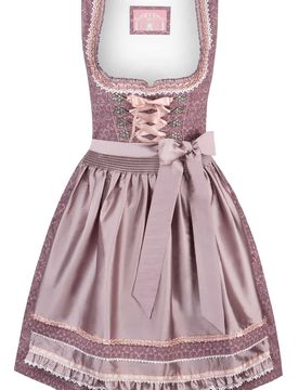 Dirndl Ruby (beere, Gr. 42) von Wiesnwuid für Damen, 100% Baumwolle