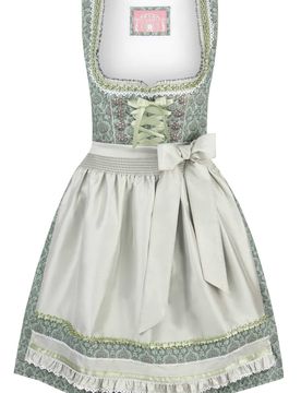 Dirndl Ruby (salbei, Gr. 34) von Wiesnwuid für Damen, 100% Baumwolle