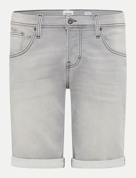 Hose Chicago Short 38 Grau,Unifarben,Herren,Baumwolle,Mittel,Regular Fit,Freizeit,Kurz