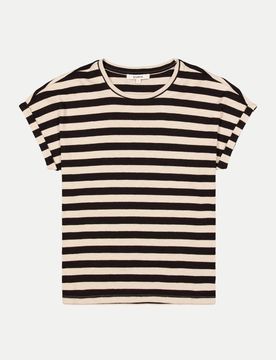 Garcia T-shirt Gestreift Schwarz L