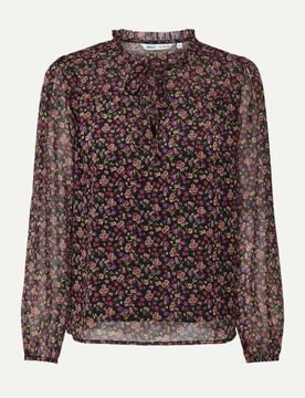 Only Gemusterte Bluse Mehrfarbig XS
