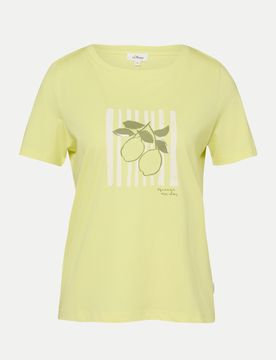 S. Oliver RED LABEL T-Shirt Gelb 46