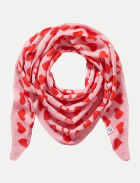 Purschoen ADRIA Tuch 3-Eck Rosa