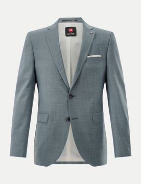 Slim-Fit Baukasten Sakko Caden Blau 27