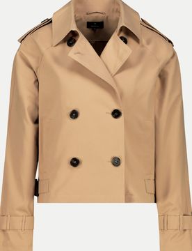 Monari Kurzer Trenchcoat Beige 44