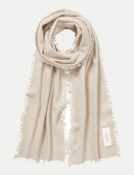 Purschoen Kaschmirschal Slim Beige