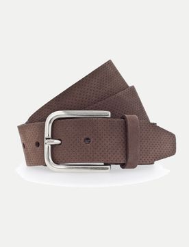 Gürtel aus Leder Braun 100