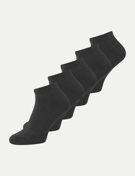 Er Pack Socken Schwarz