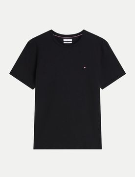 Basic T-Shirt Schwarz XXL
