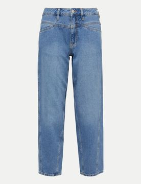Comma Barrel-Fit Jeans Blau 44
