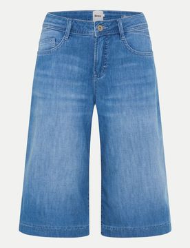 Wide Leg Bermuda STYLE MAINE Blau 42