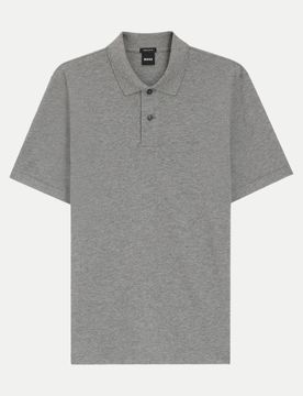 Boss Black Poloshirt Pallas Grau M