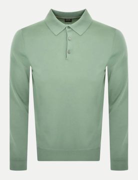 Black Poloshirt Gemello-P Grün L