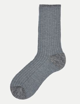 Socken Donna Calzino N 279 Grau