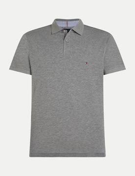 Regular-Fit Poloshirt 1985 Grau M