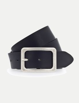 Gürtel Aus Leder 85 Damen,Casual,Schwarz,Leder