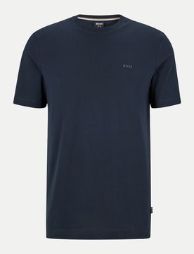 Boss Black T-Shirt mit Logo Blau XL