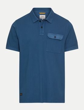 Regular-Fit Poloshirt Blau XXL