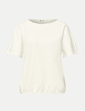 Street One Strukturshirt Weiß 38