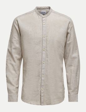 Freizeit Hemd Caiden Beige XL