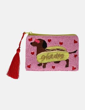 Kosmetiktasche Elodie Xs Baumwolle,Rosa