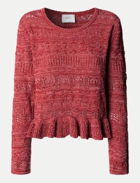 Pepe Jeans Bluse Kasni Rot WM/L