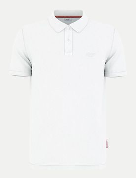JEANS Poloshirt Ambrosian Weiß XL