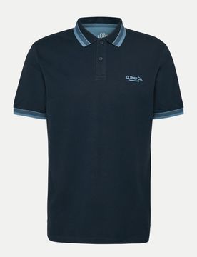 RED LABEL Regular-Fit Poloshirt Blau 3XL