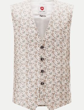 Weste Waistcoat Beige 48
