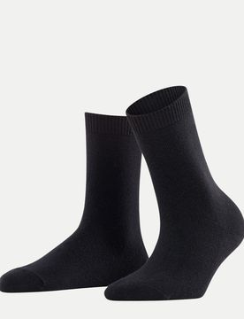 Socken Cosy Wool Schwarz 35-38