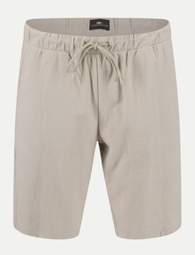 Shorts mit Strukturmuster Beige L