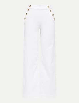 Only Wide Leg Jeans Weiß 28/"32